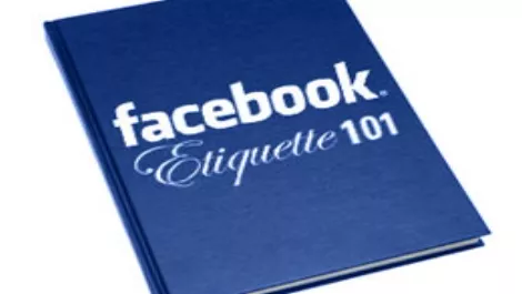 Facebook etiquette