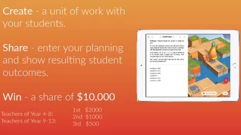 A chance to win by bringing coding into the classroom