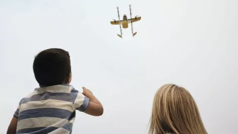 Wing's drone delivery service soars to new heights in Australia