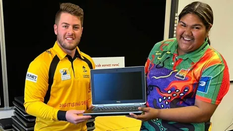 Donation at normanton state school 2a