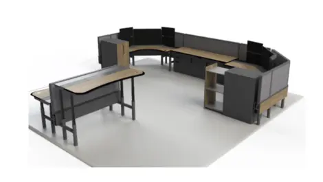 Winsted previews ergonomic PSAP console for emergency centres