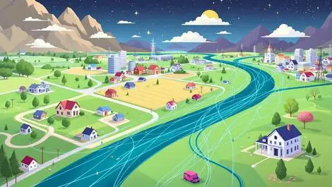 Fiber optic cables connecting rural urban ontario quebec broadband infrastructure canada