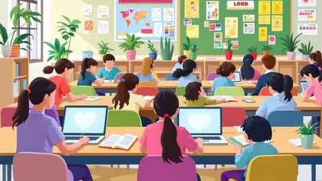 Australian schools blend AI tools with print for balanced learning