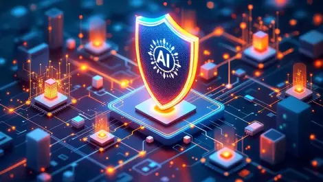Ai powered shield protecting network interconnected computers cybersecurity