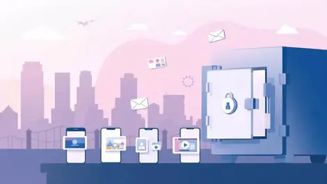 Secure digital vault mobile devices uploading video clips australian cityscape video evidence management