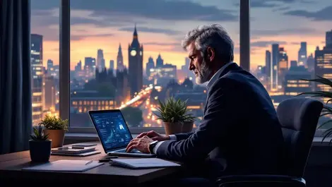 UK senior freelancers drive AI adoption & work longer
