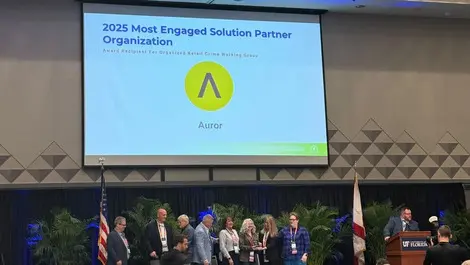 Auror named LPRC's most engaged partner on retail crime